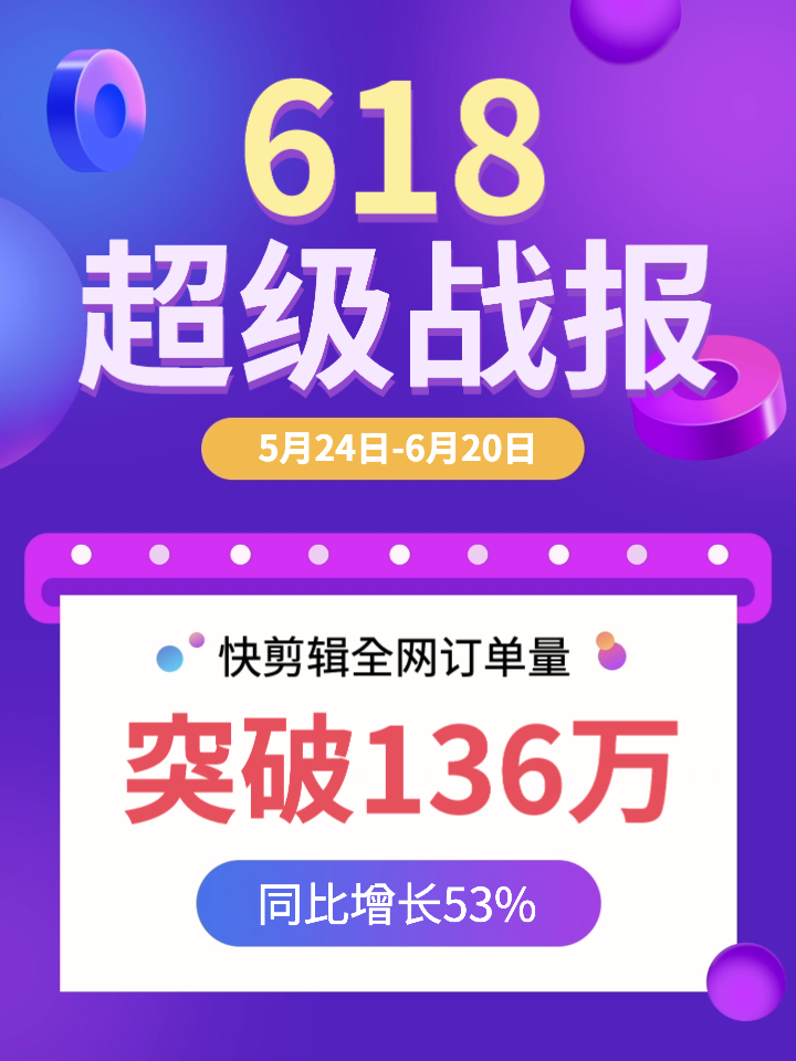 原创618紫色小红书图文超级战报